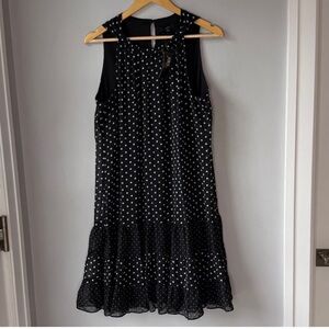 NWT JBS Polka Dot Dress Chiffon